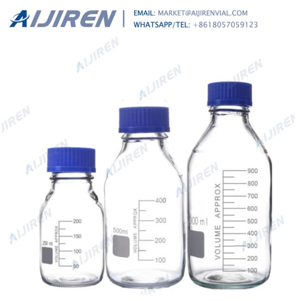 Water 1000ml media bottle with blue screw cap price